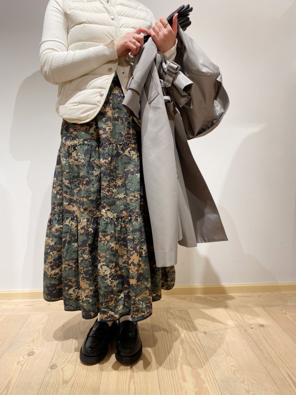 Engineered Garments bloom skirt